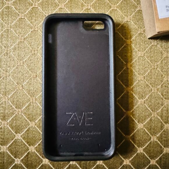 ZVE IPhone 6 6s Leather Brown 4.7 inch Case Wallet Card Holder - Picture 4 of 5